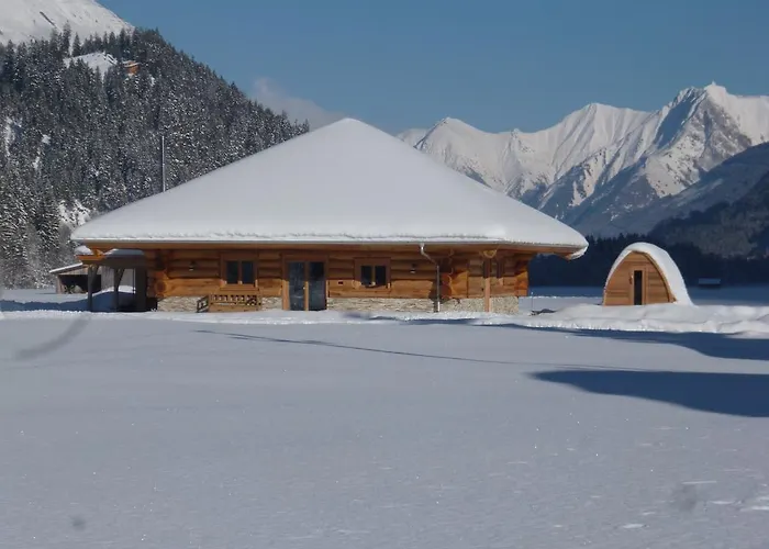 Horská chata Adlernest Lechtal Bach (Tyrol)